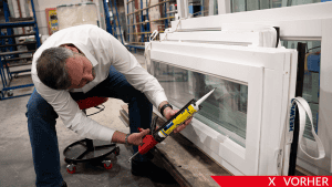 Fensterproduktion vorher Direct Glazing