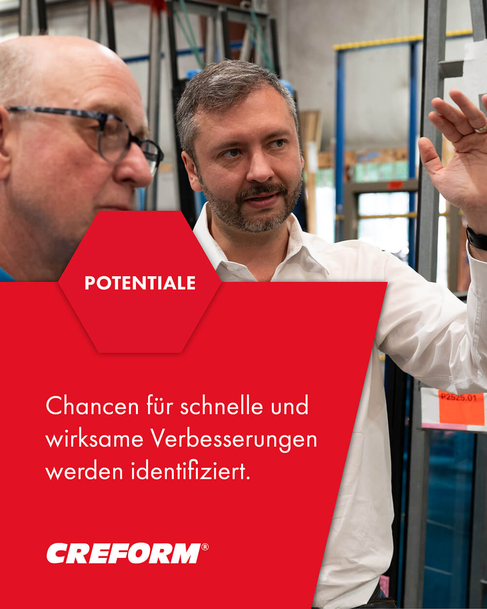 Grafik "Potentiale" bei CREFORM